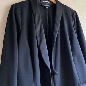Lane Bryant Ponte Tuxedo Blazer - 16 NWT